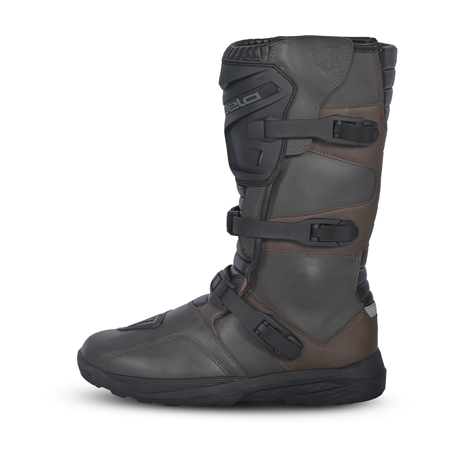 BELA SENIOR WP Motorcycle Leather Boots Brown – 2 – Maximomoto PT