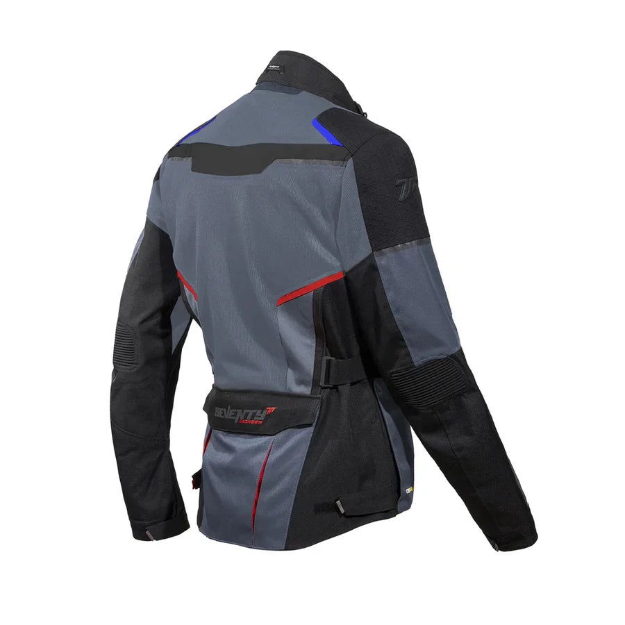 SEVENTY SD-JT70 ADVENTURE Moto Homem Casacos Cinza Vermelho Azul – 2 – Maximomoto PT