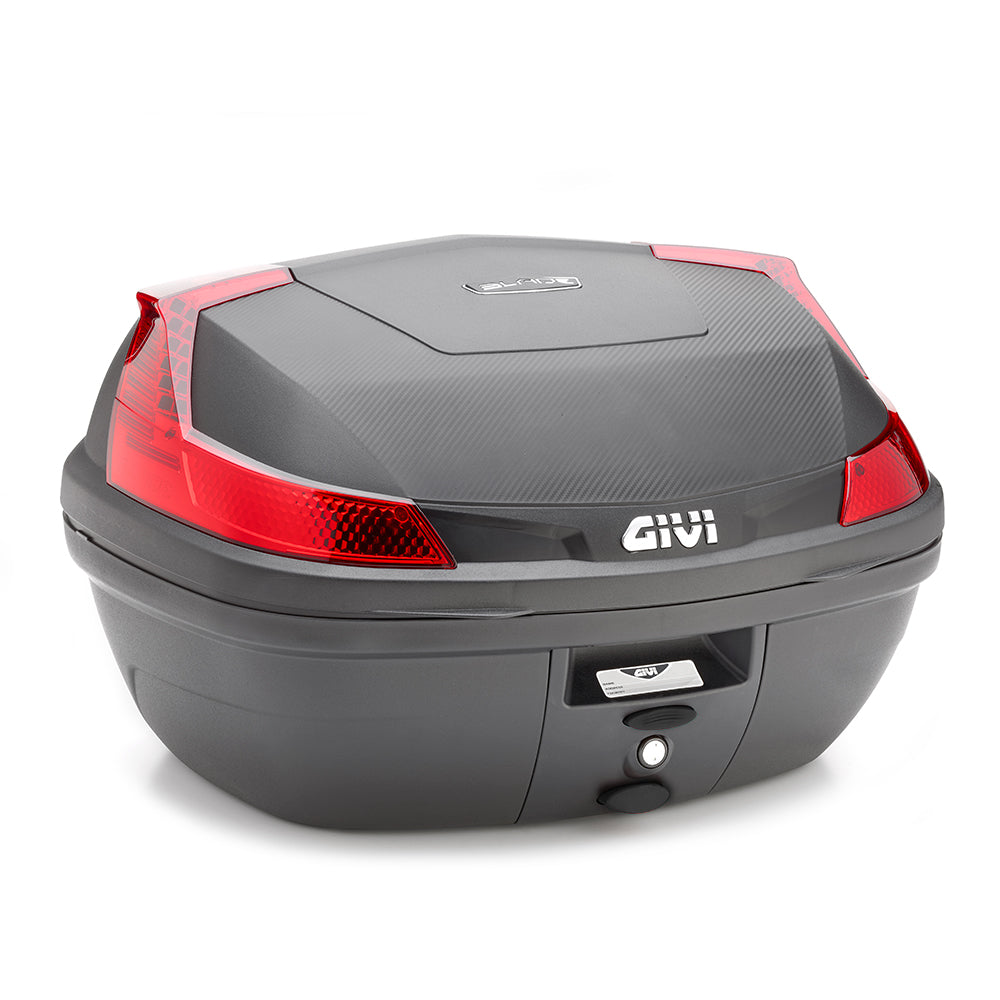 GIVI ML B47 BLADE Maleta Para Moto Negra Con Reflectores Rojos 47 L – 1 – Maximomoto PT
