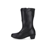 BELA ALPINE Women's Motorcycle Leather Boots in Black