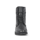 BELA CLASSIC Motorcycle Leather Boots for Men, Black