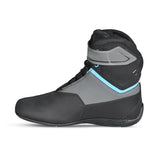 BELA BLAZE Botas De Moto Couro Homem Preto Cinza Turquoise