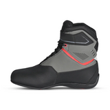 BELA BLAZE Moto Couro Botas Homem Preto Cinza Vermelho