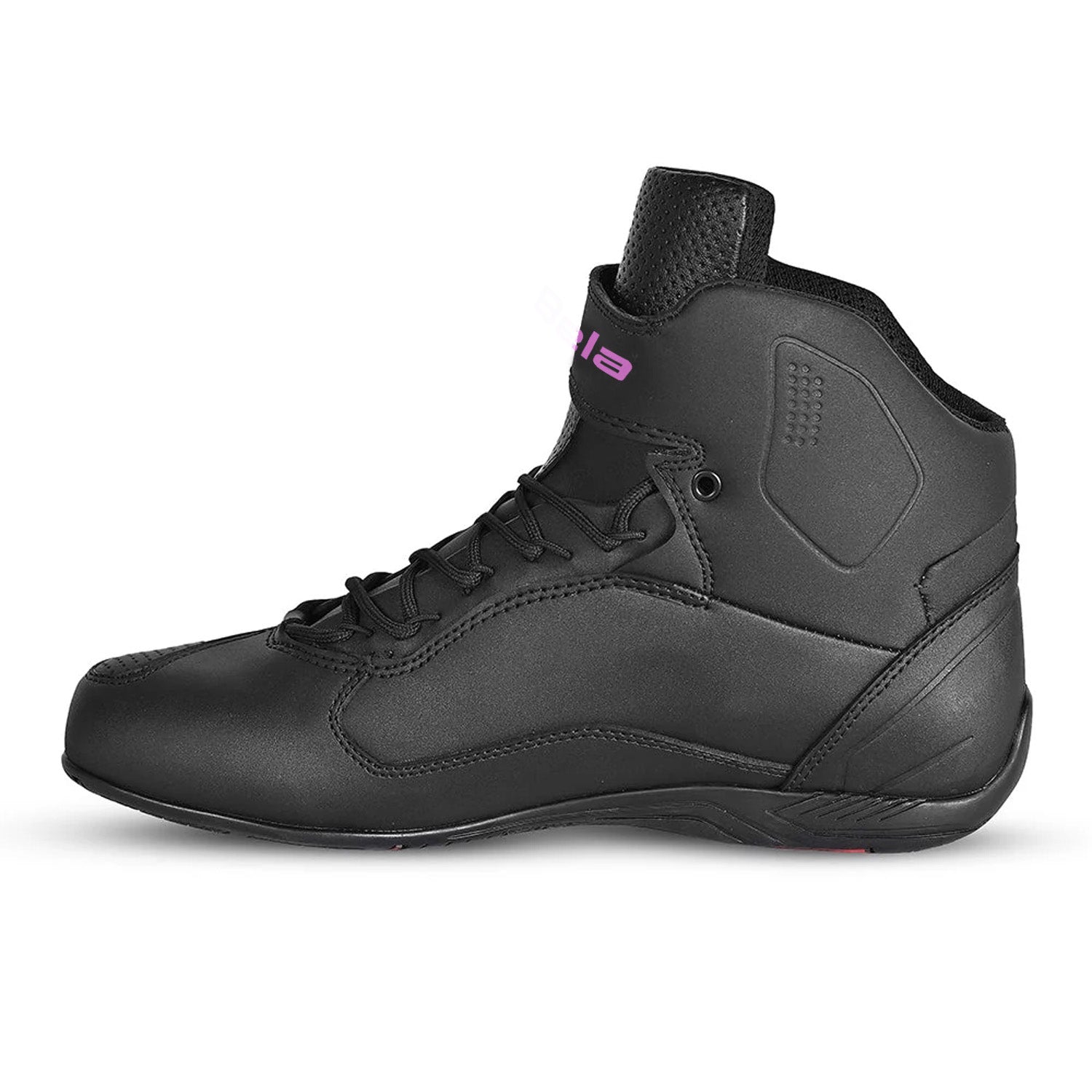 BELA JET EVO Motorcycle Leather Boots for Women, Pink and Black – 5 – Maximomoto PT