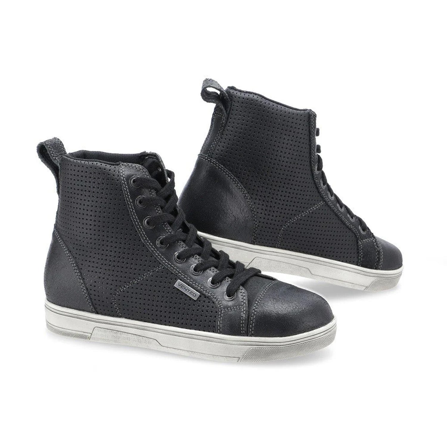 BELA FRESCO Botas De Moto Couro Homem Preto Cinza – 1 – Maximomoto PT