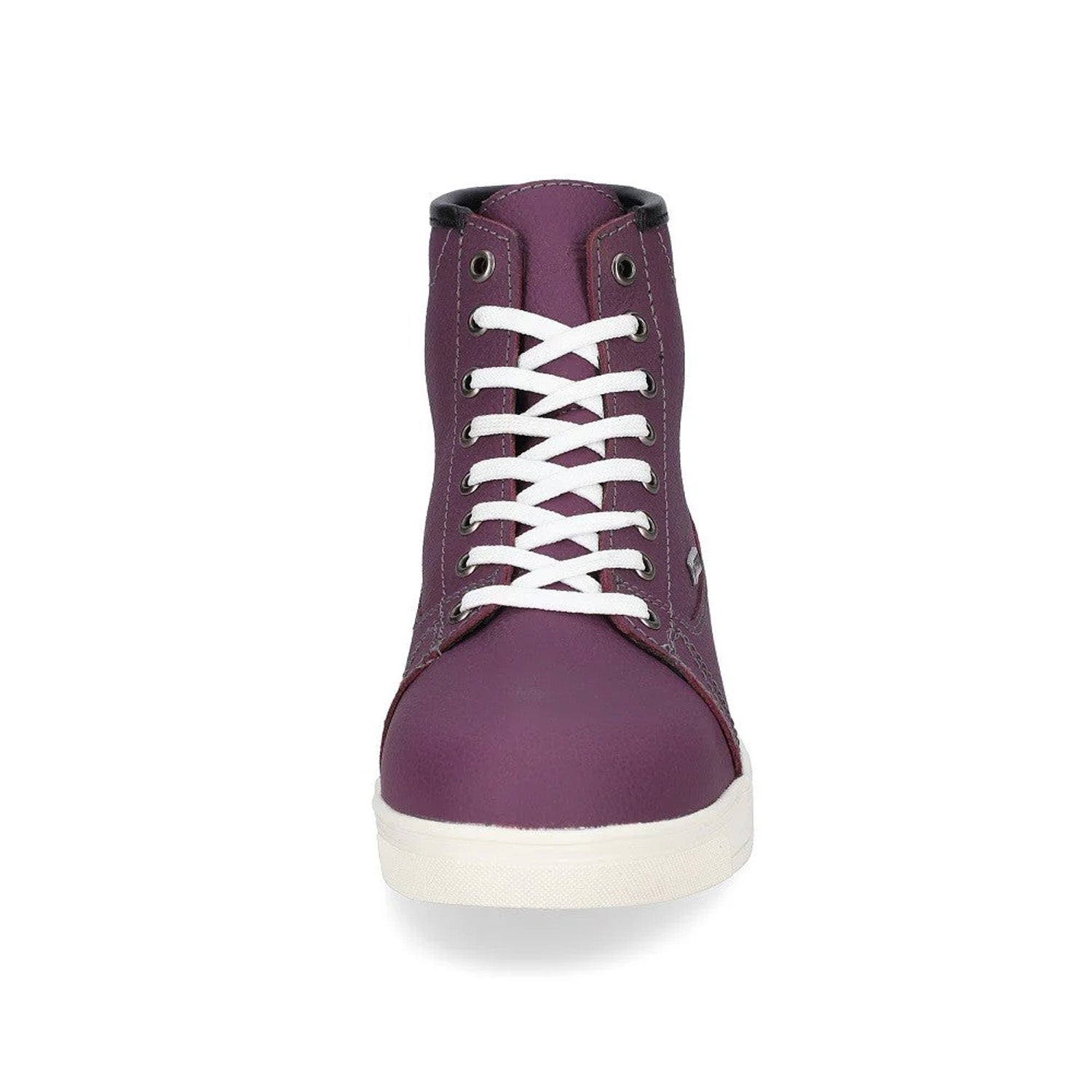 BELA VOLCAN Leather Motorcycle Boots for Women, Fuchsia Black – 4 – Maximomoto PT