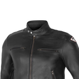 BELA Groot Men's Leather Motorcycle Jacket Petro