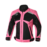 BELA AIRY WP Senhora Moto Casacos Textil Preto Rosa Fluor – Maximomoto PT