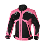 BELA AIRY WP Ladies Motorcycle Jackets Textile Black Pink Fluor