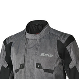 BELA Alpha Vintage Motocicleta Têxtil Casacos Cinza