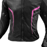 BELA Avalón Lady Air Moto Textile Jackets Black Pink