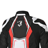 BELA Chaser Casacos De Moto Textil Preto Branco Vermelho