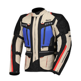 BELA Hailstorm Textil Moto Casacos Crème Preto Azul – Maximomoto PT