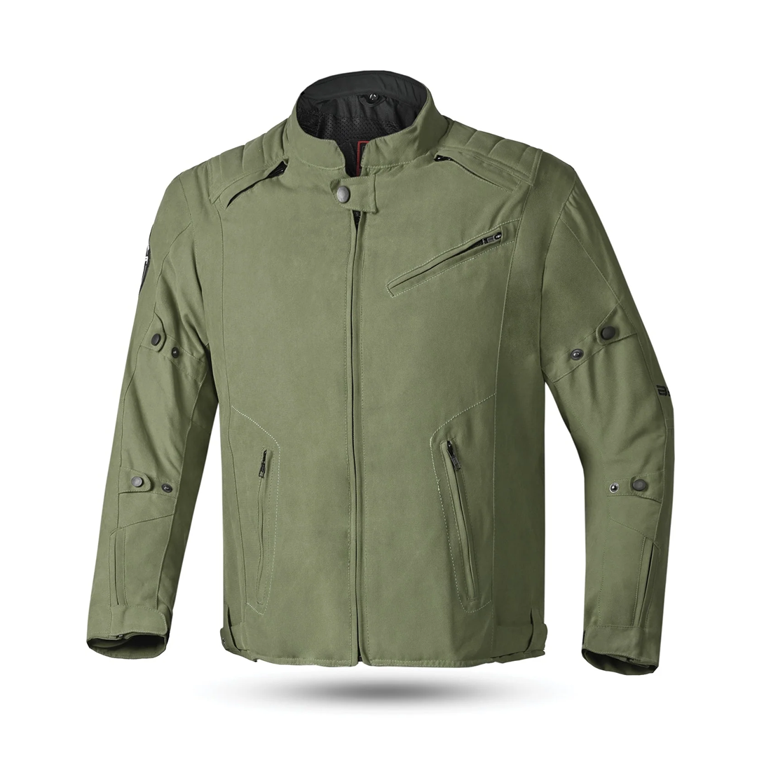 BELA Logan Casacos De Moto Homem Textil Verde – 1 – Maximomoto PT