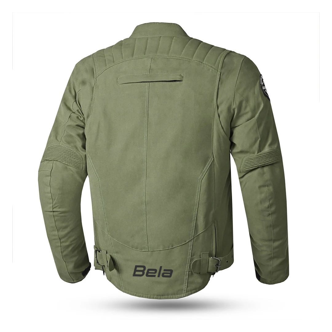 BELA Logan Casacos De Moto Homem Textil Verde – 3 – Maximomoto PT