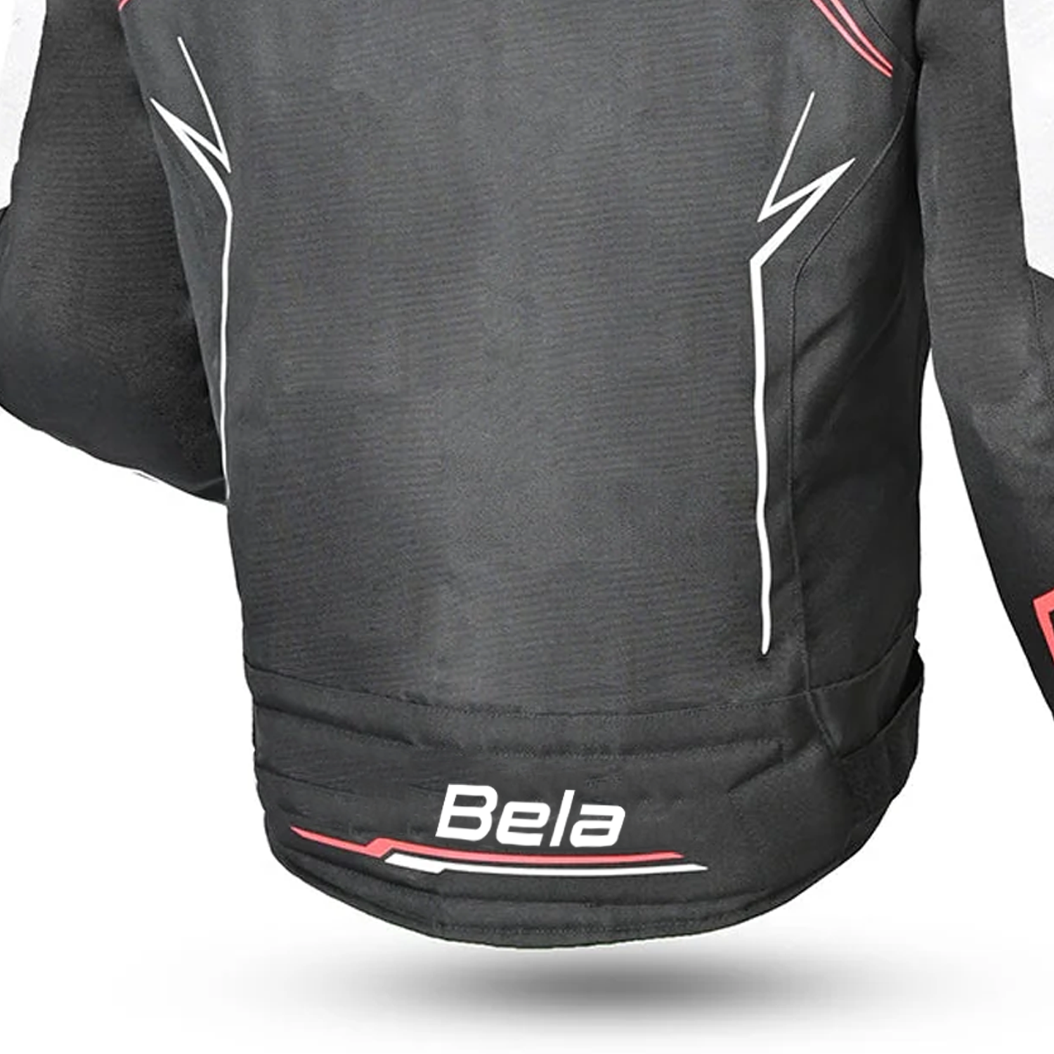 BELA PANTHER Motorcycle Textile Jackets Black White Red – 7 – Maximomoto PT