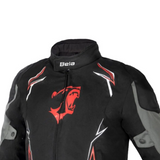 BELA PANTHER Motorcycle Textile Jackets Black Dark Gray