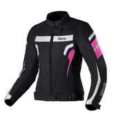 BELA Rebel Lady Rider Textil Casacos Preto Rosa Fluor – Maximomoto PT