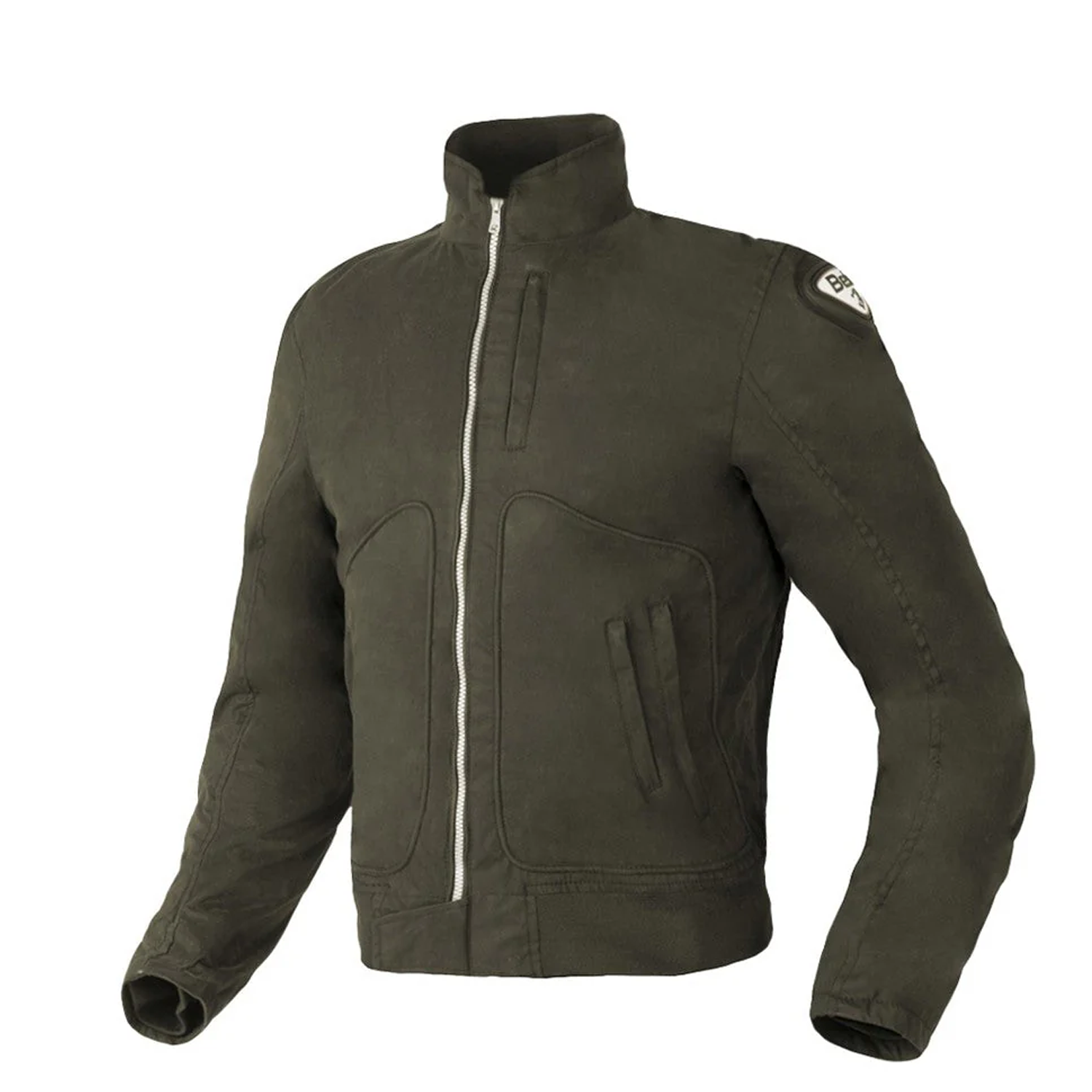 BELA Miera Wax Textile Motorcycle Jackets Green – 1 – Maximomoto PT