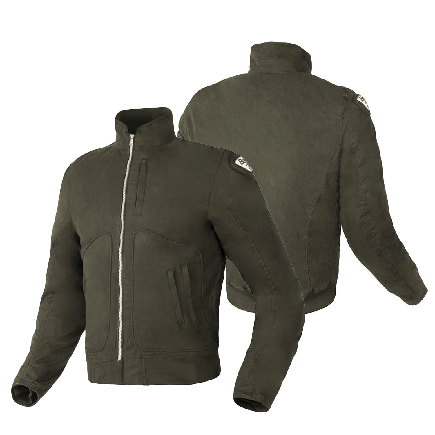 BELA Miera Wax Textile Motorcycle Jackets Green – 2 – Maximomoto PT