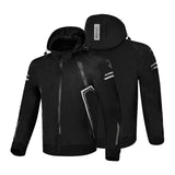 BELA BREEZE Soft Shell Motorcycle Hood Black Gray