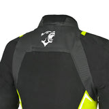 BELA ELANUR Motorcycle Ladies Textile Jackets Black Anthracite Yellow