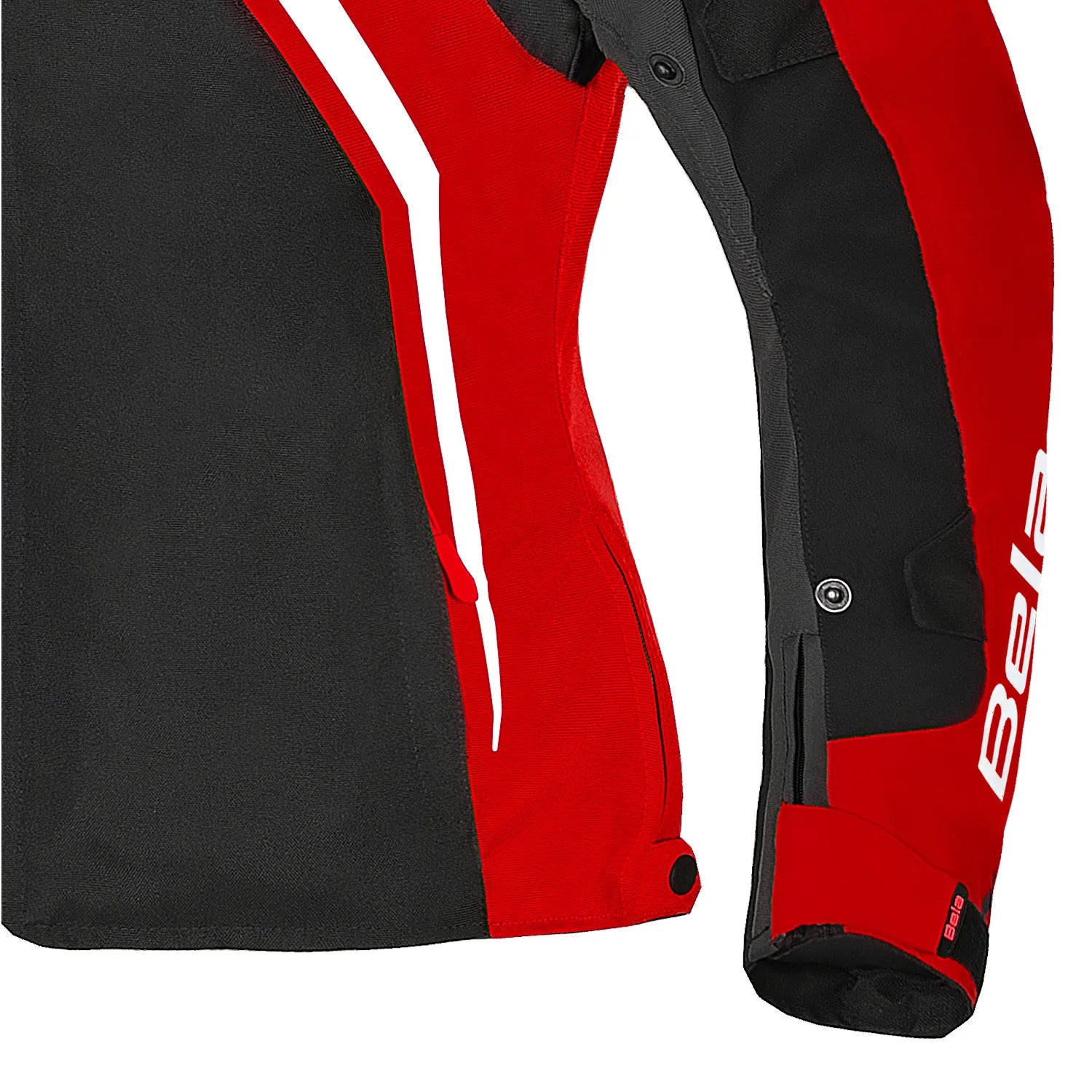BELA ELANUR Women's Motorcycle Textile Coats Black Anthracite Red – 6 – Maximomoto PT