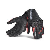 BELA BLAST Men's Motorcycle Leather Gloves Black Red – Maximomoto PT