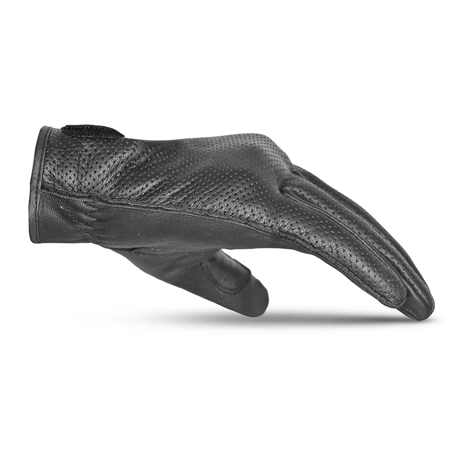 BELA CAFÉ AIR Moto Leather Gloves for Women, Black – 5 – Maximomoto PT
