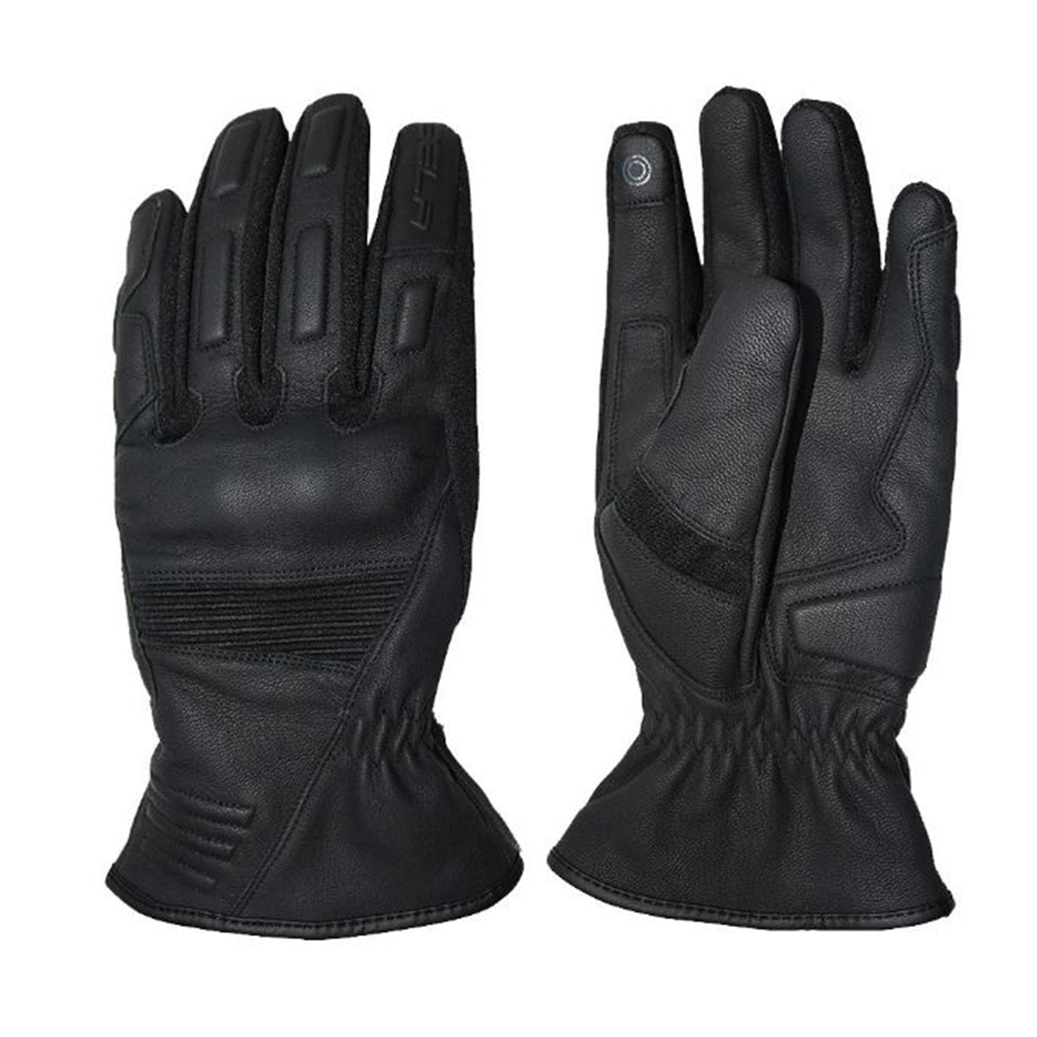 BEAUTIFUL CITY AICE Motorcycle Leather Gloves Black – 2 – Maximomoto PT