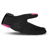 BELA STAR LUVAS DE MOTO SENHORA TEXTIL PRETO ROSA
