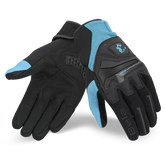 BELA STAR Luvas De Moto Textil Senhora Preto Turquoise – Maximomoto PT