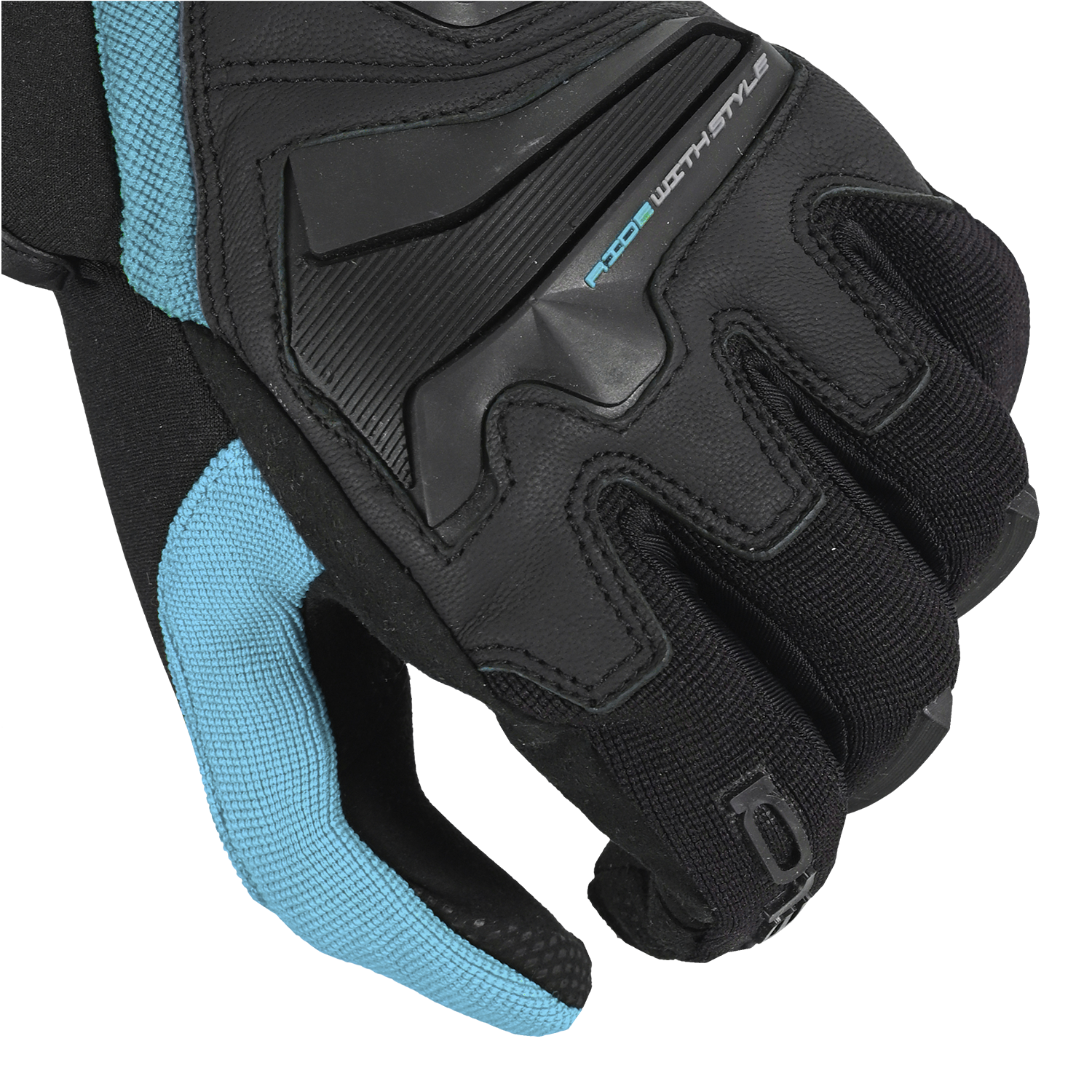 BELA STAR Luvas De Moto Textil Senhora Preto Turquoise – 4 – Maximomoto PT
