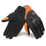 BELA STAR LUVAS DE MOTO HOMEM TEXTIL PRETO LARANJA