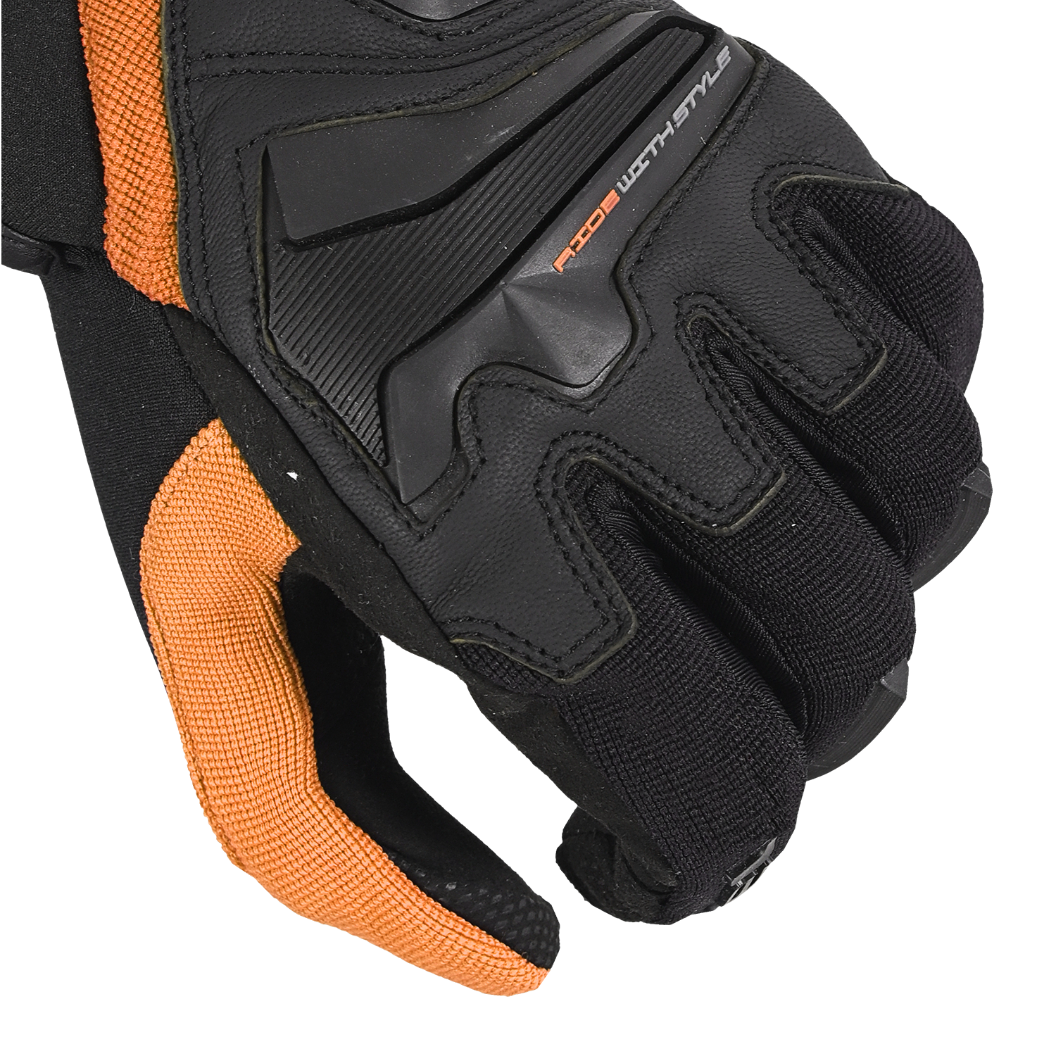 BELA STAR LUVAS DE MOTO HOMEM TEXTIL PRETO LARANJA – 5 – Maximomoto PT