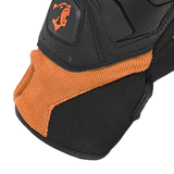 BELA STAR LUVAS DE MOTO HOMEM TEXTIL PRETO LARANJA