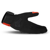 BELA STAR LUVAS DE MOTO HOMEM TEXTIL VERMELHO PRETO