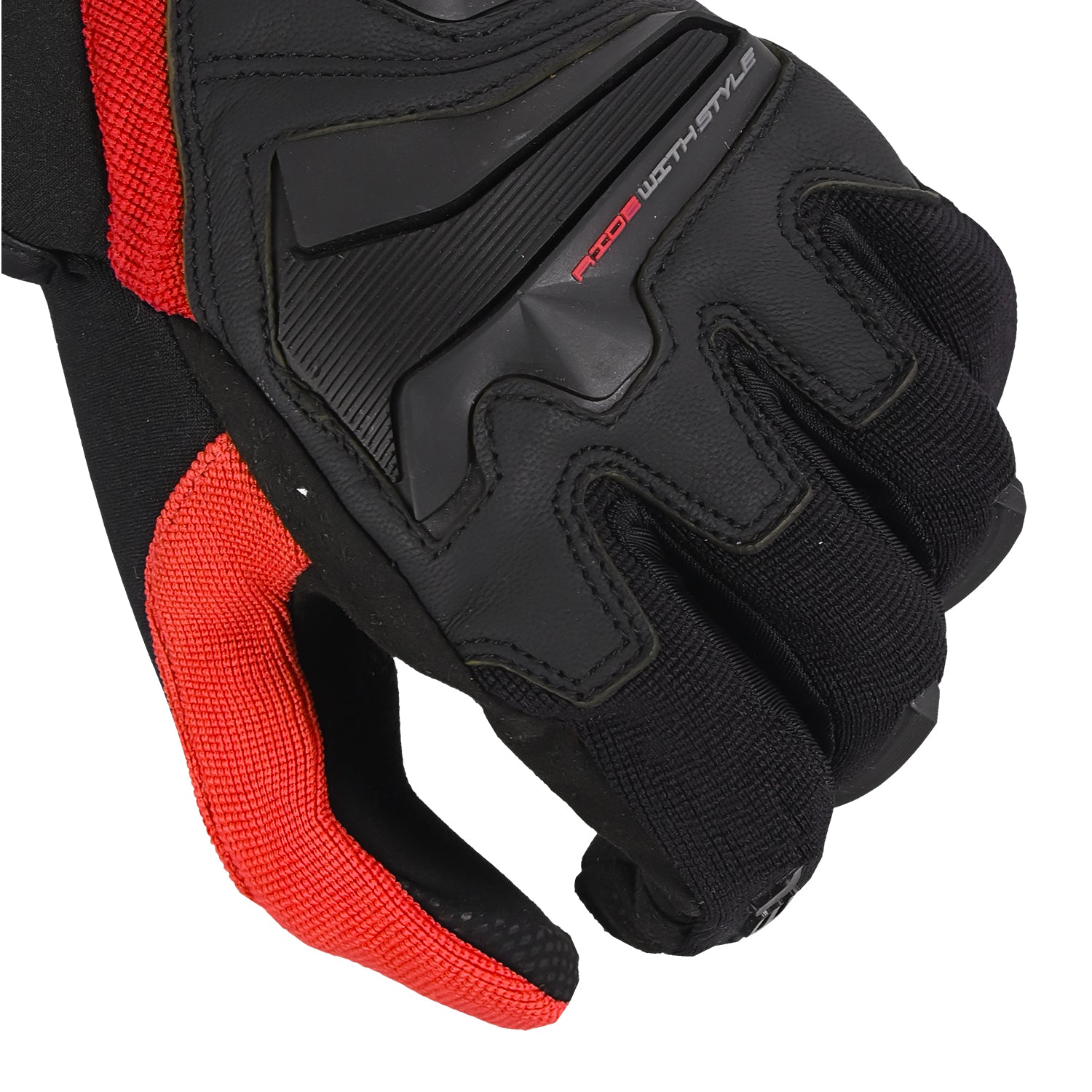 BELA STAR LUVAS DE MOTO HOMEM TEXTIL VERMELHO PRETO – 5 – Maximomoto PT