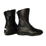 BELA HURRICANE WP Moto Couro Botas Pretas