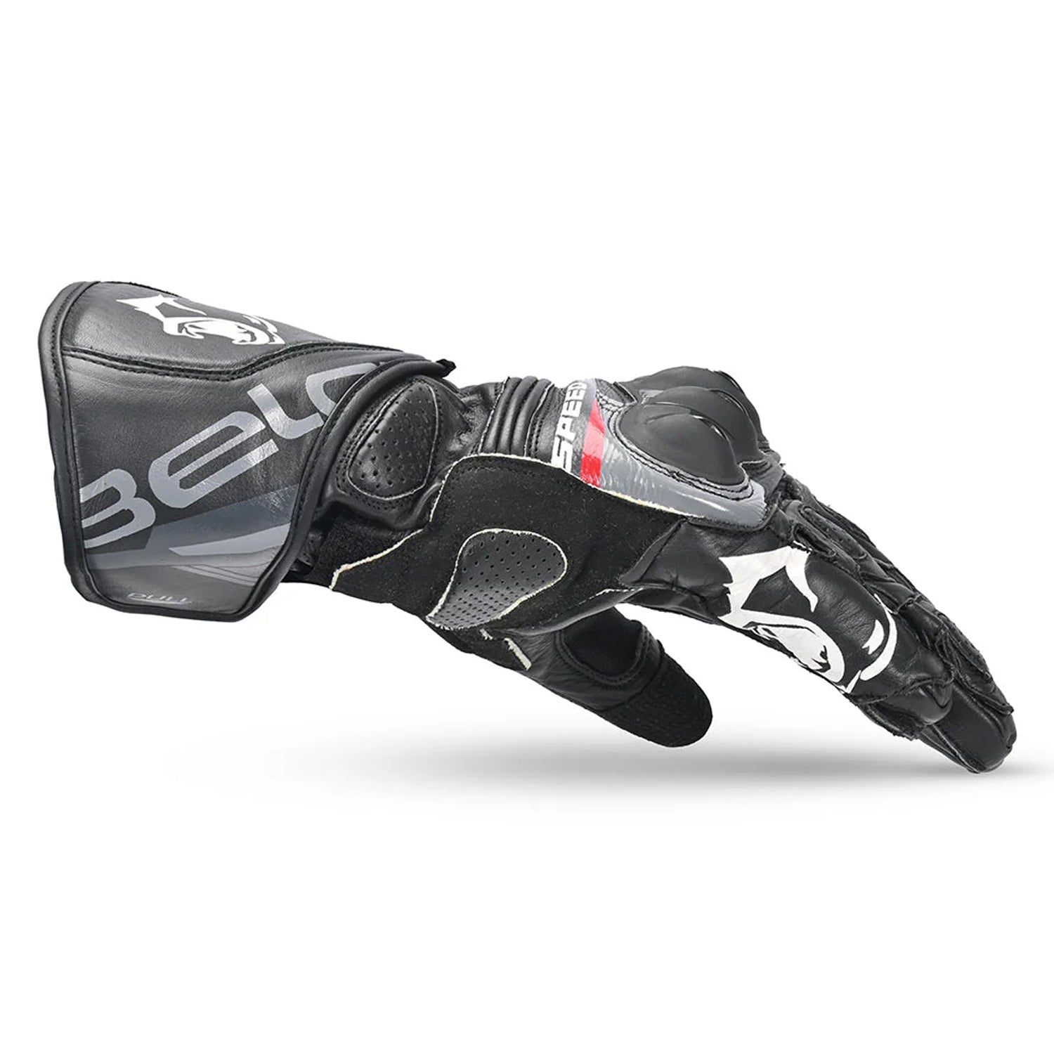 BELA LEMOX Moto Couro Luvas Preto Anthra – 4 – Maximomoto PT