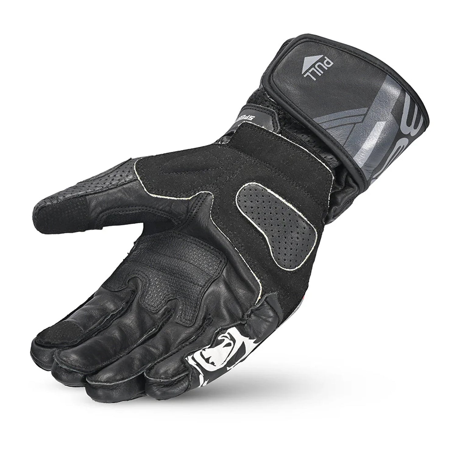 BELA LEMOX Moto Couro Luvas Preto Anthra – 5 – Maximomoto PT