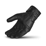 BELA RUSH Luvas De Moto Senhora Couro Preto