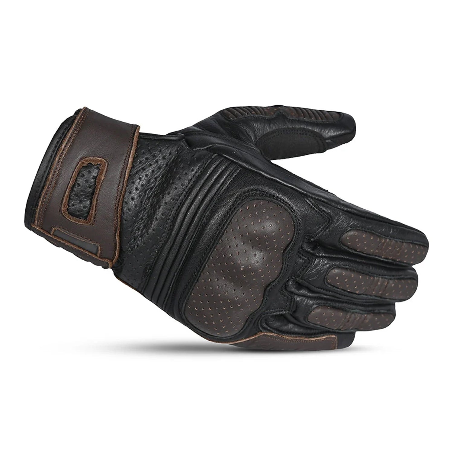 BELA RUSH Luvas De Moto Senhora Couro Marrón – 5 – Maximomoto PT