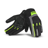 Linda Galaxy Winter WP Motorcycle Textile Gloves Black Fluorescent Yellow – Maximomoto PT