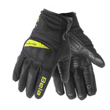 BELA BOOM WINTER WP Motorcycle Textile Gloves Black Fluorescent Yellow