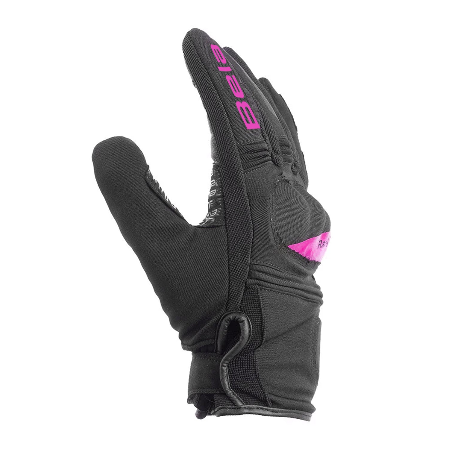 BELA Boom Winter WP Motorcycle Lady Textile Gloves Black Pink – 5 – Maximomoto PT