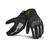 BELA DRIFT Moto Textil Luvas Preto Amarelo Fluorescente – Maximomoto PT