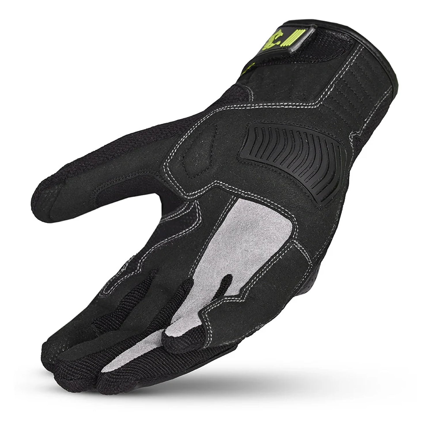 BELA DRIFT Motorcycle Textile Gloves Black Fluorescent Yellow – 3 – Maximomoto PT
