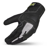 BELA DRIFT Motorcycle Textile Gloves Black Fluorescent Yellow