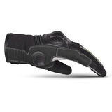 BELA DRIFT Motorcycle Textile Gloves Black Fluorescent Yellow